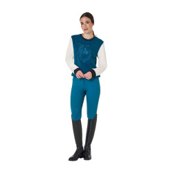 Sweatshirt Equestro femme EQ col rond