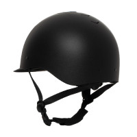 Casque femme Equestro Azael Stone Equestro visière étroite homologation EN 1384-2023