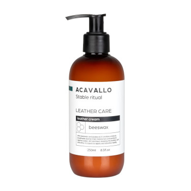 Crème pour cuir à la cire d’abeille Acavallo