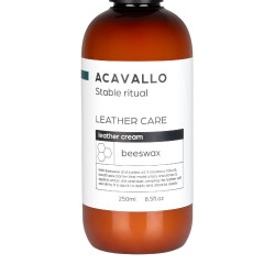Crème pour cuir à la cire d’abeille Acavallo
