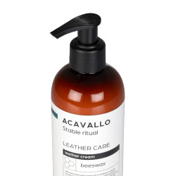 Crème pour cuir à la cire d’abeille Acavallo