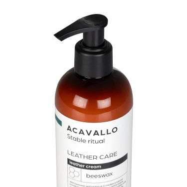 Crème pour cuir à la cire d’abeille Acavallo