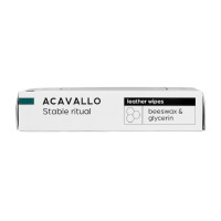 Lingettes pour cuir à la cire d’abeille Acavallo