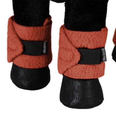 Set de bandes Toy Horse Equestro Rouge brique