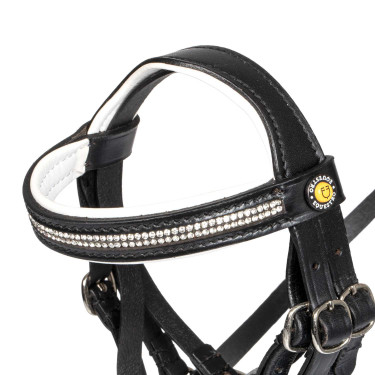 Bride pour cheval jouet Equestro avec rembourrage blanc Rock Sheet Bride pour cheval jouet Equestro avec rembourrage blanc Rock Sheet