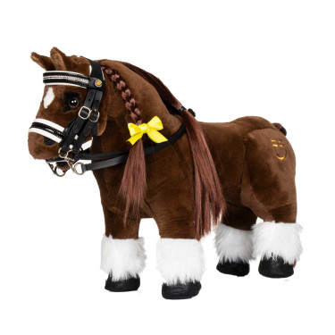 Bride pour cheval jouet Equestro avec rembourrage blanc Rock Sheet Bride pour cheval jouet Equestro avec rembourrage blanc Rock Sheet