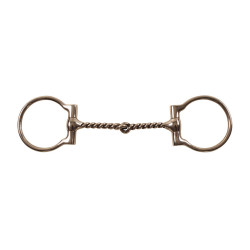 Mors western D Pool's torsadé en inox large