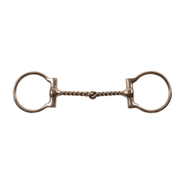 Mors western D Pool's torsadé en inox large