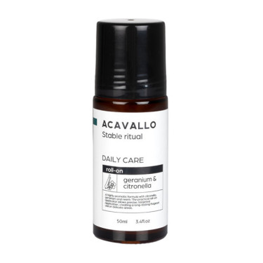 Roll-on Acavallo avec crème au géranium citronnelle et neem pour naseaux Roll-on Acavallo avec crème au géranium citronnelle et neem pour naseaux