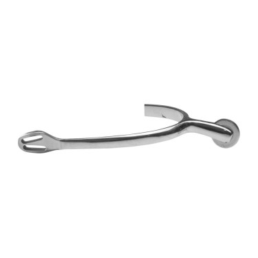 Éperons inox Pro-Light à molette lisse