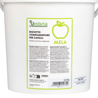 Friandises végétal pour chevaux goût pomme Umbria Equitazione