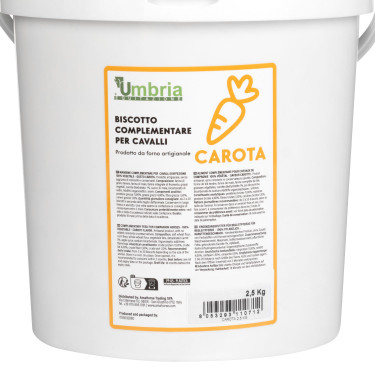 Friandises végétal pour chevaux goût carotte Umbria Equitazione Friandises végétal pour chevaux goût carotte Umbria Equitazione