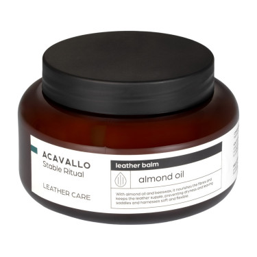 Baume pour cuir Acavallo à l’amande glycérine