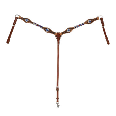 Collier de chasse Pool's à losanges