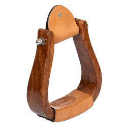 Étriers western Pool's ys standard en bois