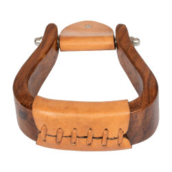 Étriers western Pool's ys standard en bois