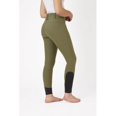 Pantalon Horze taille haute avec cristaux femme Pantalon Horze taille haute avec cristaux femme