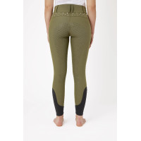 Pantalon Horze taille haute avec cristaux femme