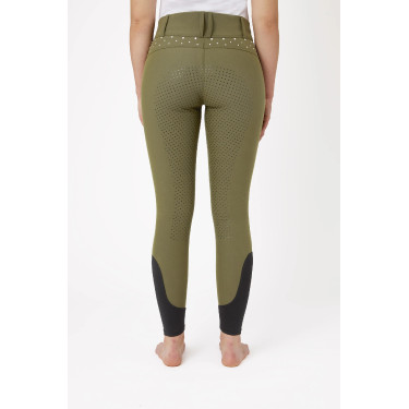 Pantalon Horze taille haute avec cristaux femme Pantalon Horze taille haute avec cristaux femme