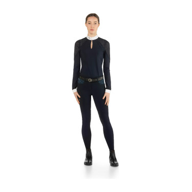 Pantalon femme Ego7 Jumping LA ceinture imprimée dentelle Pantalon femme Ego7 Jumping LA ceinture imprimée dentelle