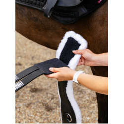 Sangle Hunter avec doublure amovible Merino+ noire LeMieux