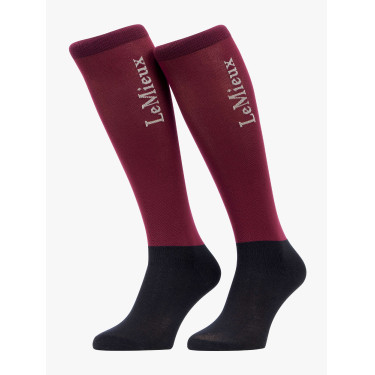 Chaussettes d'équitation LeMieux Sparkle de concours Chaussettes d'équitation LeMieux Sparkle de concours
