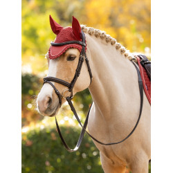 Bonnet anti-mouches pour chevaux LeMieux Esme