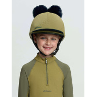 Toque d'Équitation à Double Pompom LeMieux