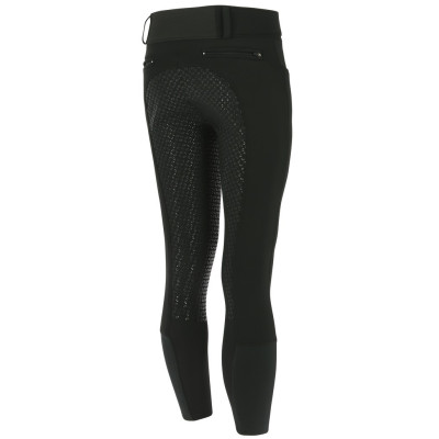 Pantalon softshell Equitheme Zermatt fond silicone Noir