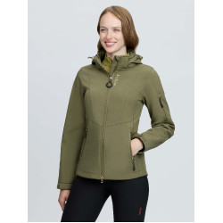 Veste Softshell LeMieux Celine Willow green Kaki