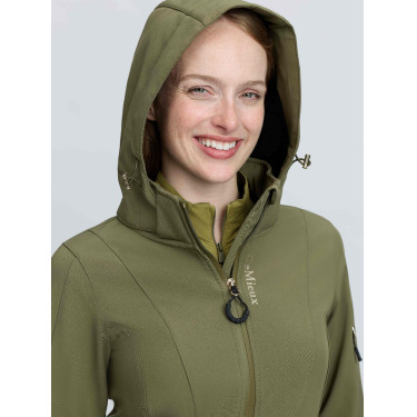 Veste Softshell LeMieux Celine Willow green Kaki