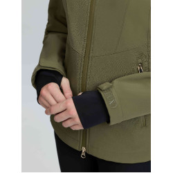 Veste Softshell LeMieux Celine Willow green Kaki