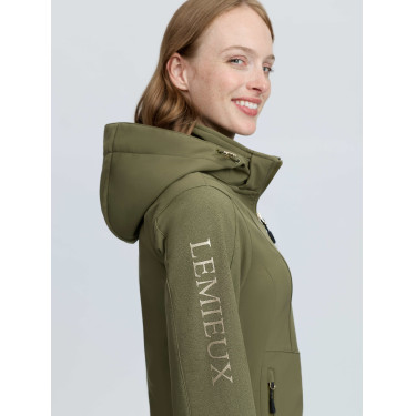 Veste Softshell LeMieux Celine Willow green Kaki
