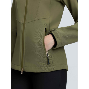 Veste Softshell LeMieux Celine Willow green Kaki
