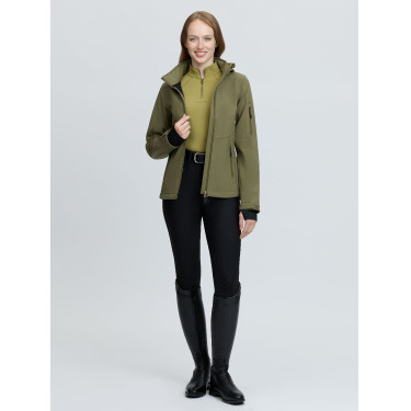 Veste Softshell LeMieux Celine Willow green Kaki