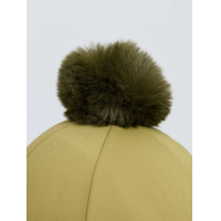 Couvre-casque équitation LeMieux avec pompon amovible