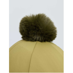 Couvre-casque équitation LeMieux avec pompon amovible
