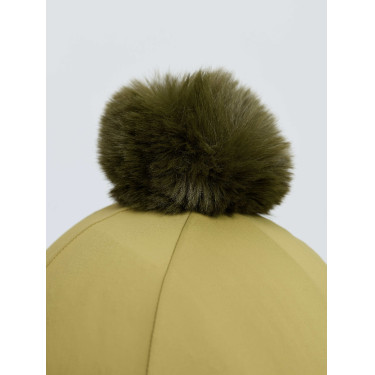 Couvre-casque équitation LeMieux avec pompon amovible
