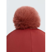 Couvre-casque équitation LeMieux avec pompon amovible