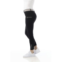 Pantalon Equitheme Lor fond silicone Noir Pantalon Equitheme Lor fond silicone Noir