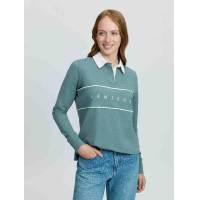Polo de rugby LeMieux Rochelle femme Marine Bleu marine
