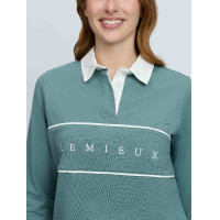 Polo de rugby LeMieux Rochelle femme Marine Bleu marine