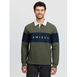 Polo de rugby LeMieux homme Olive Vert Polo de rugby LeMieux homme Olive Vert