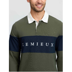 Polo de rugby LeMieux homme Olive Vert Polo de rugby LeMieux homme Olive Vert