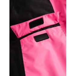 Manteau d’équitation imperméable haute visibilité femme Horze Amaya