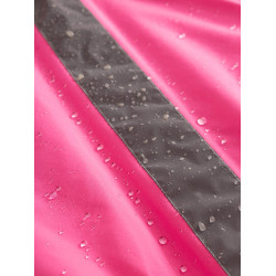 Manteau d’équitation imperméable haute visibilité femme Horze Amaya