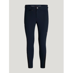 Pantalon d’équitation Tommy Hilfiger Equestrian Stanton grip genoux homme Désert Gris
