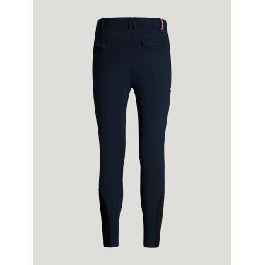 Pantalon d’équitation Tommy Hilfiger Equestrian Stanton grip genoux homme Désert Gris