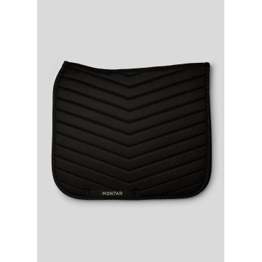 Tapis de dressage Montar avec cristaux gun metal Noir Tapis de dressage Montar avec cristaux gun metal Noir