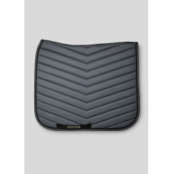 Tapis de dressage Montar avec cristaux gun metal Gris